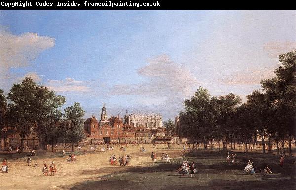 Charles Blechen London: the Old Horse Guards and Banqueting Hall, from St James s Park  cdc